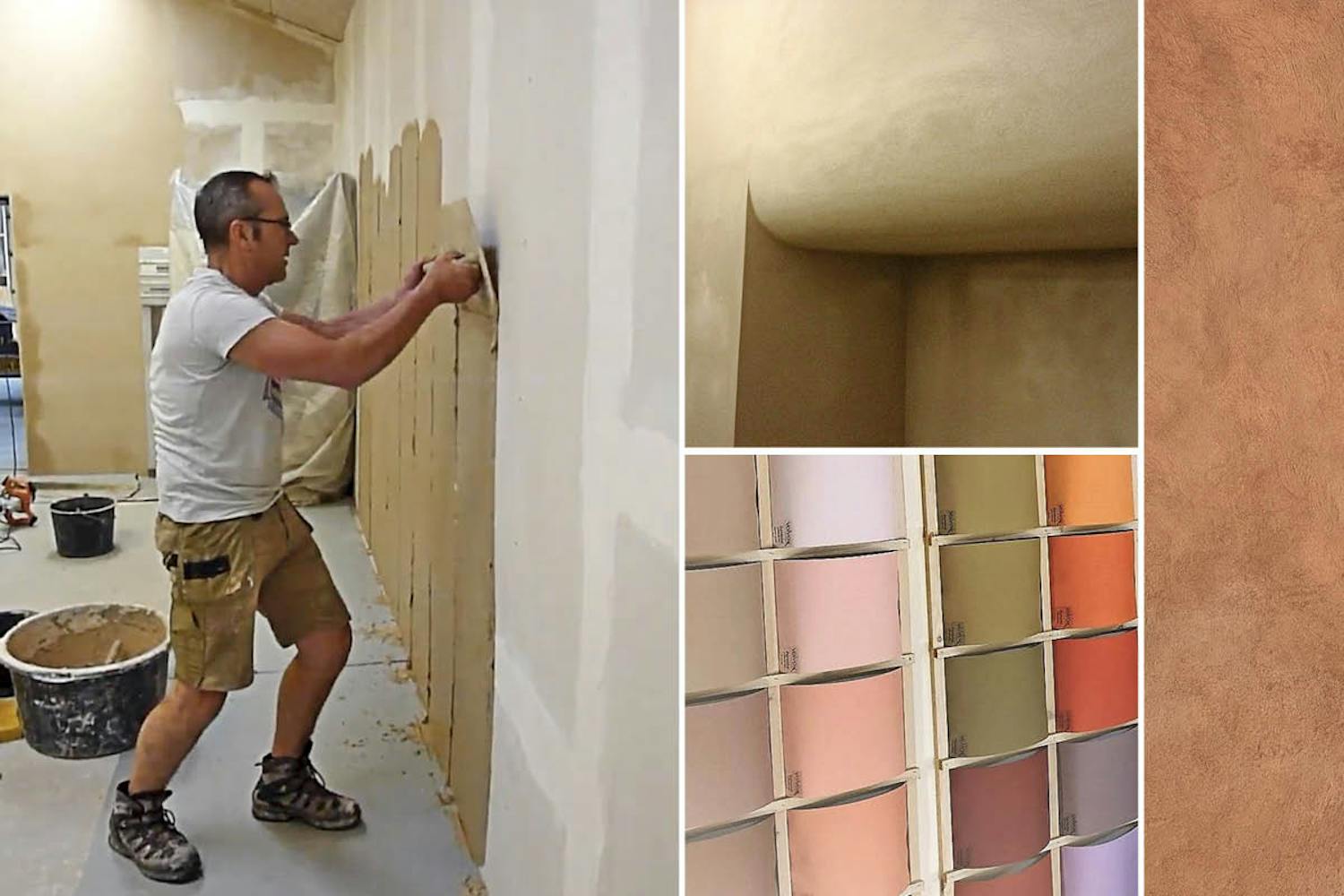 Bättre inomhusmiljö: Putsa väggarna med lera Lerputs